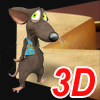 3D Real Puzzle Mouse and Cat