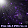 Star rain 5 Differences