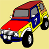 4x4 car coloring