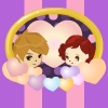 Prince and princess in castle