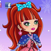 A princess skating