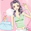 Active girl dress up