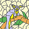 Alien on the tree coloring