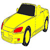 Amazing fast car coloring
