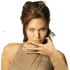 Angelina Jolie Kiss game