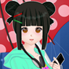 Anime rainy day make over game.