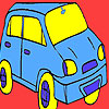 Antique mini car coloring