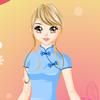 Asian girl dressup