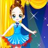 Ballet Girl on Stage