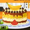 Banana Cheese Cake Decoration