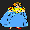 Bashful princess coloring