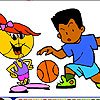 Basketball Coloring