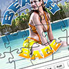 Beach Babe Jigsaw Puzzle