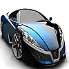 Best blue car slide puzzle