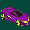 Best class racing car coloring