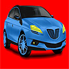 Big blue concept car coloring