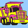 Big garbage truck coloring