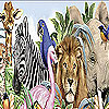 Big zoo slide puzzle