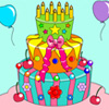 Birthday Cake Coloring Game