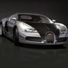 Black Silver Bugatti Veyron 2010