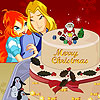 Bloom Sky Christmas Cake