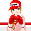 Boxing girl