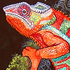 Chameleons in the jungle puzzle