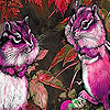 Chatty pink squirrels puzzle