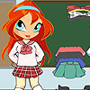 Chibi Bloom School Girl