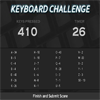 Keyboard Challenge