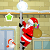 Climbing Santa