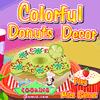 Colorful Donuts Decor