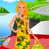 Colorful Flower Girl