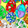 Coloring Easter Eggs 1 - Rossy Coloring Games