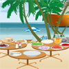 Cooking Gyros on the Beach