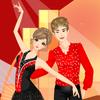 Couple Dancing Stage