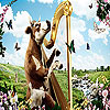Cow and harp slide puzzle