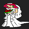 Coy bride coloring