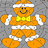 Cute clown coloring