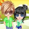 Cute Couple In Summer