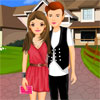 Cute Romantic Couple Dress Up