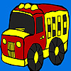 Cute truck coloring