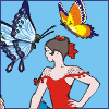 Dancer With Butterflies Pictures - Images Free