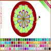 Dart Board Coloring