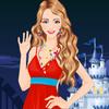 Dazzled With Colorful Dress