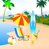 Decorate beach