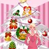 Decorate White Christmas Tree