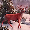 Deers in the snow puzzle