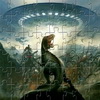 Dinosaurs vs Aliens Jigsaw