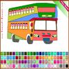 Double Decker Bus Coloring